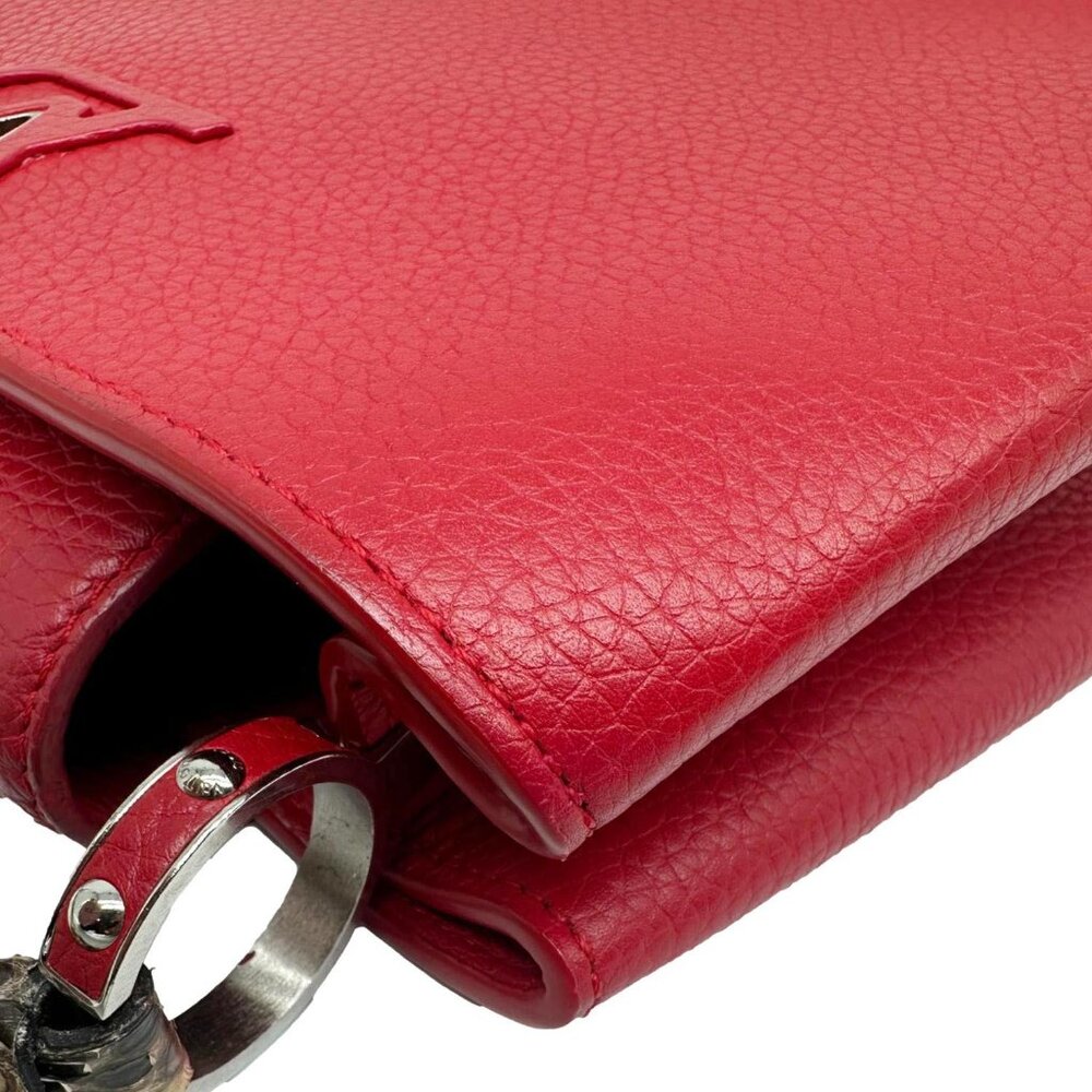 Louis Vuitton Capucines Bb Python Handle Leather … - image 6